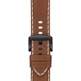 Tissot Supersport Chrono Black Dial Brown Leather Mens Watch T125.617.36.051.01