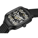 Rado R27197169 True Square Automatic Skeleton 38mm Rubber Band Watch - Bijoux Eclore