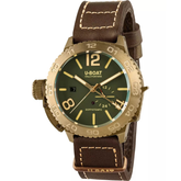 U-BOAT Doppiotempo Automatico Bronzo GR watch 9088 - Bijoux Eclore