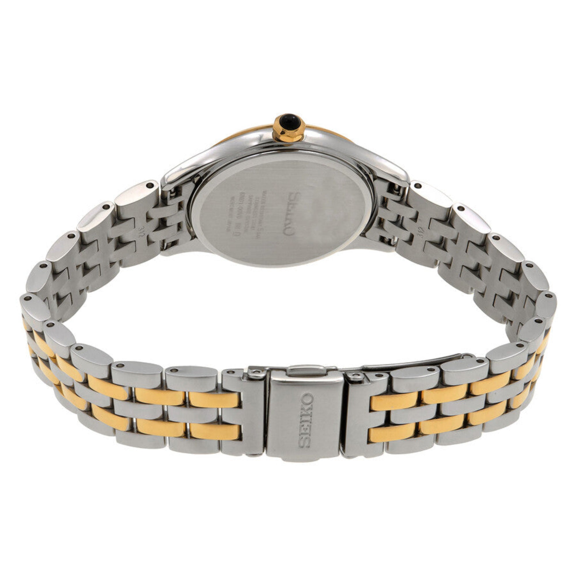 Seiko SUR612P1  Classic Quartz White Dial Ladies Watch - Bijoux Eclore