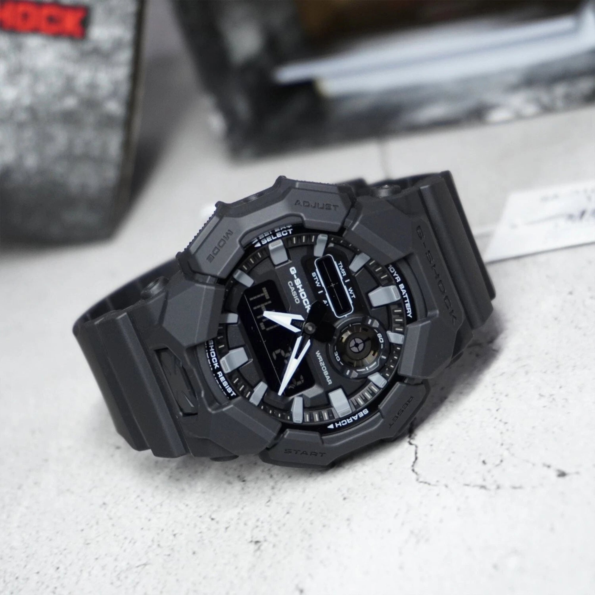 Casio GA010-1A1 G-Shock Analog - Digital Black Resin Watch - Bijoux Eclore