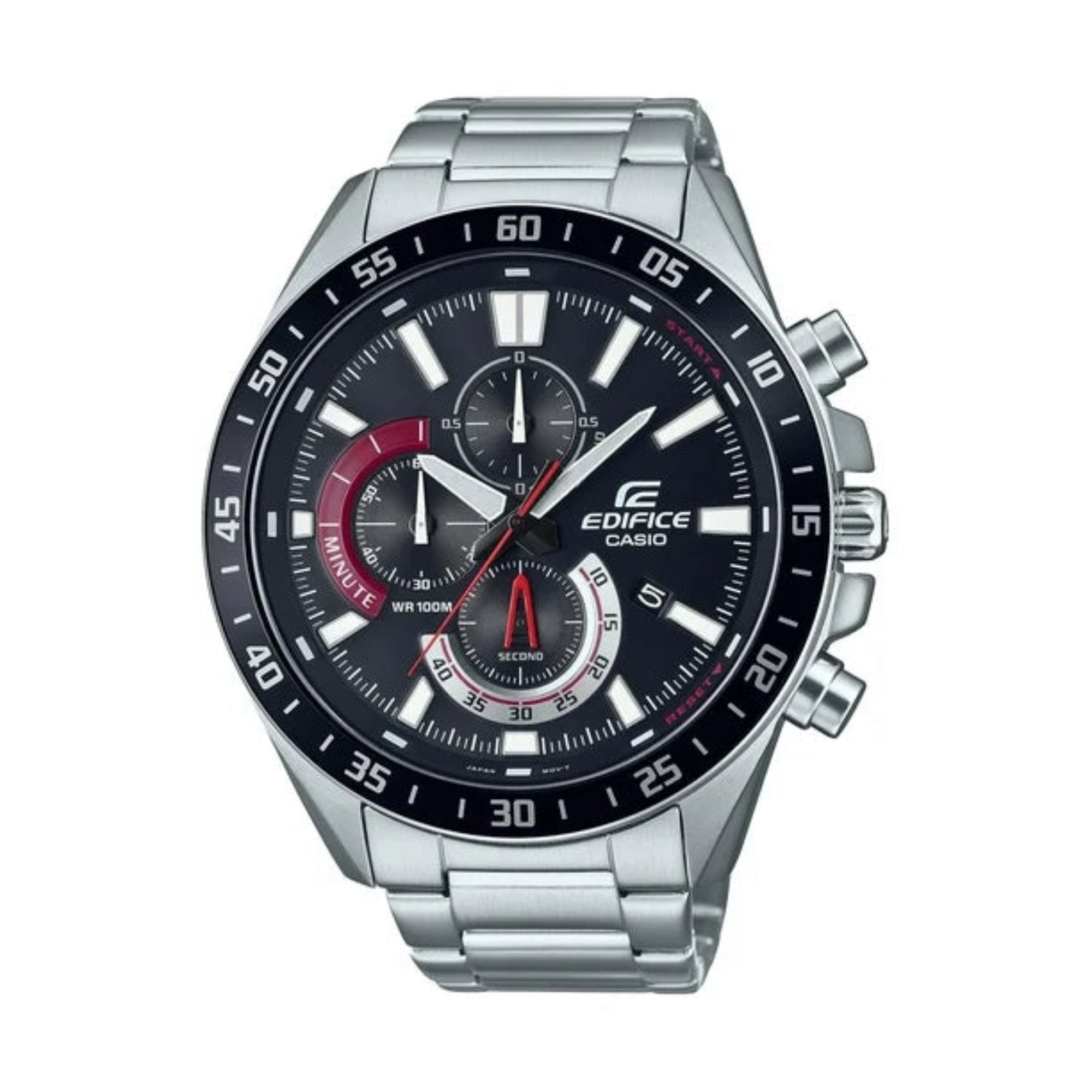 Casio EFV620D-1A4V, Edifice Watch, Chronograph, Date, 100 Meter, 50MM Case, NEW - Bijoux Eclore