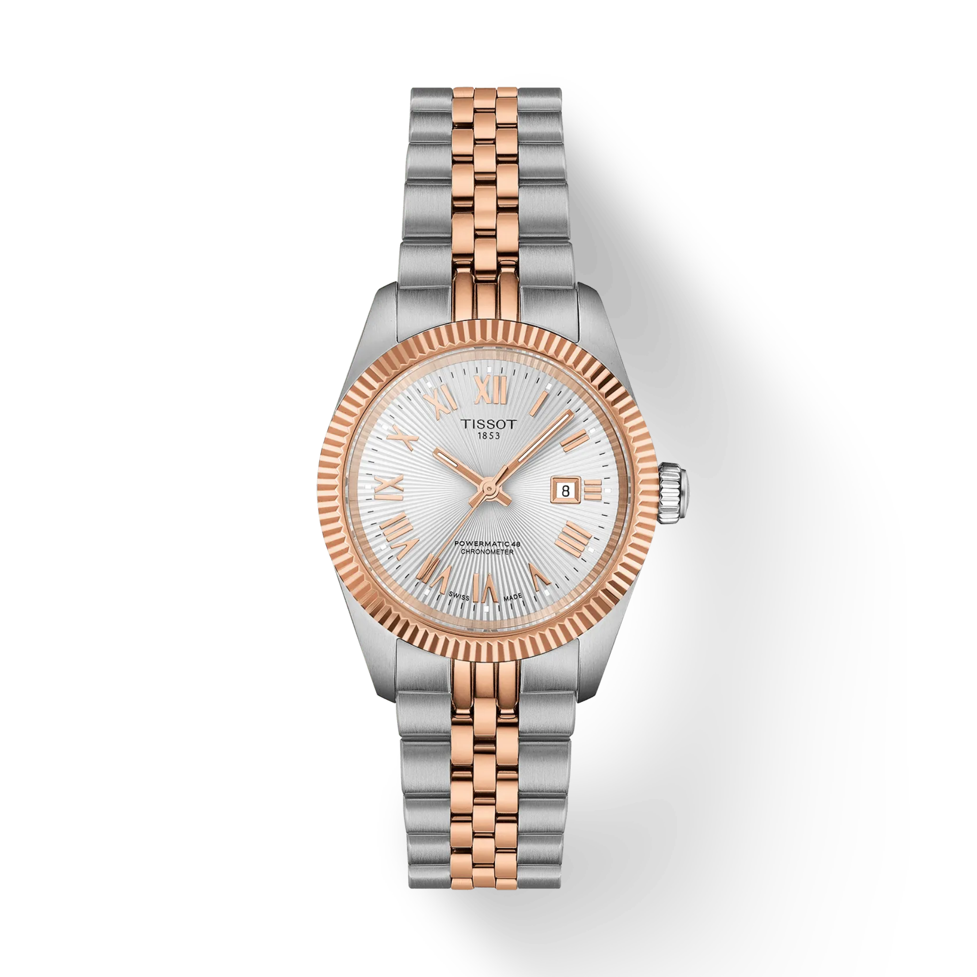 Tissot Ballade Powermatic 48 COSC 30mm T156.208.22.033.00 - Bijoux Eclore