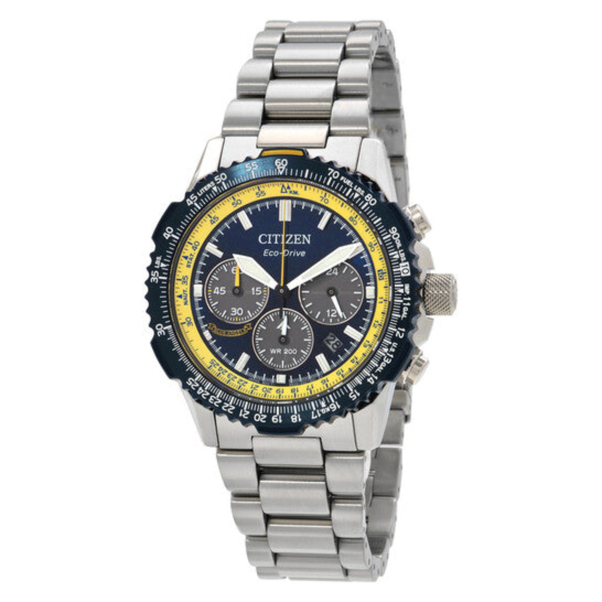 Citizen CA4667-53L  Promaster Navihawk Chronograph Blue Dial Men's Watch - Bijoux Eclore