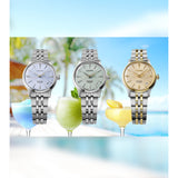 Seiko SRPL63J1 Presage Cocktail Frozen Mojito Diamond Automatic Ladies Watch - Bijoux Eclore