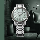 Seiko SRPL71J1 Presage Style 60s Automatic (39.5mm) Ice Green Dial / Stainless Steel Bracelet - Bijoux Eclore