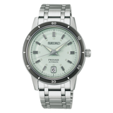 Seiko SRPL71J1 Presage Style 60s Automatic (39.5mm) Ice Green Dial / Stainless Steel Bracelet - Bijoux Eclore