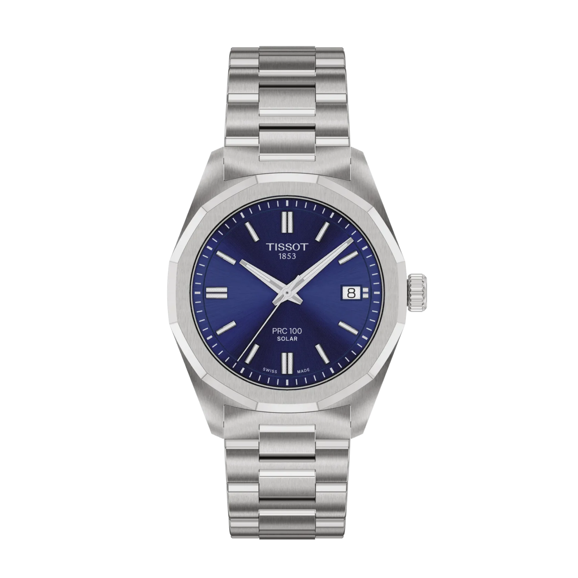 Tissot PR 100 Quartz 34mm Blue Dial Two-Tone Stainless Steel T151.822.11.041.00 - Bijoux Eclore