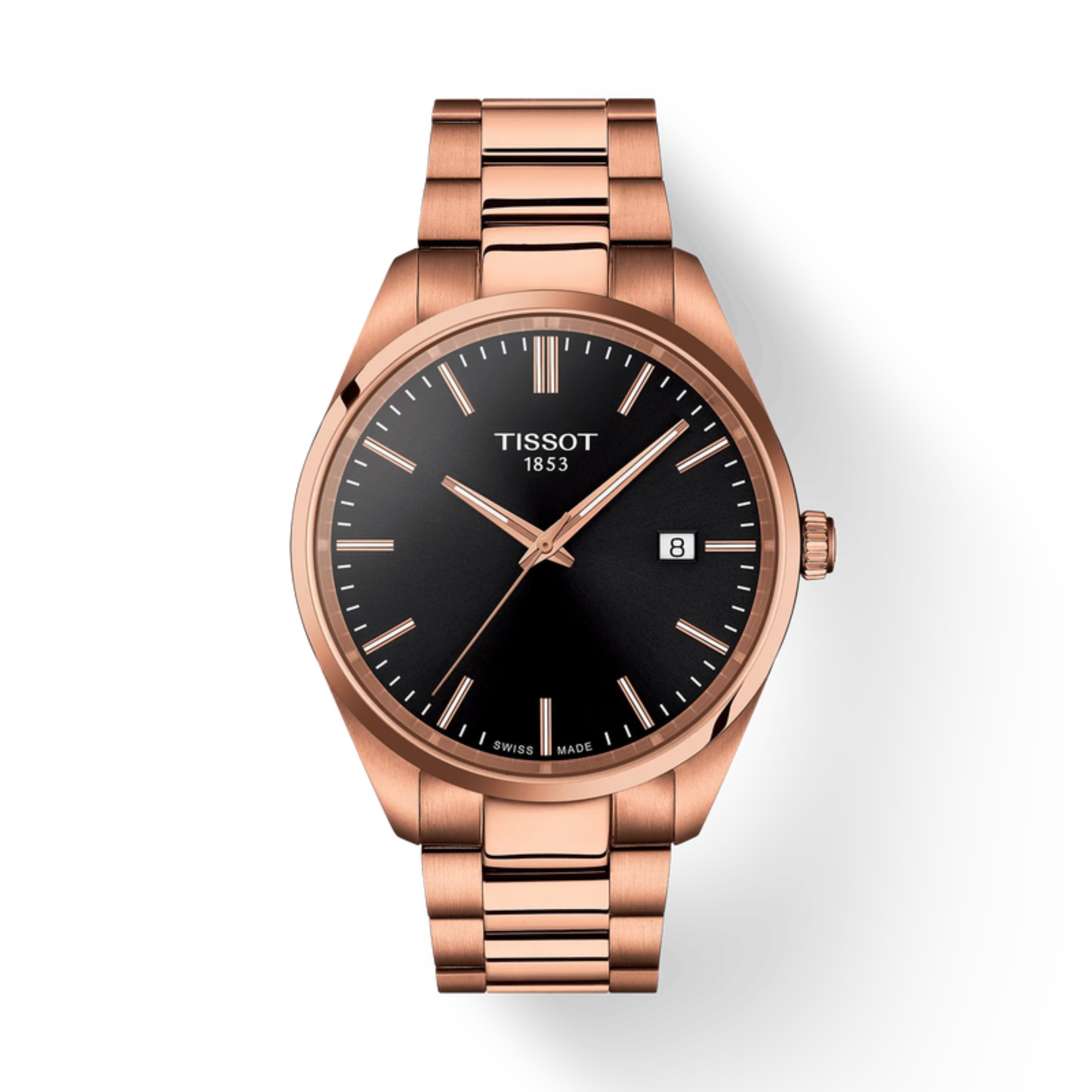 Tissot PR 100 40mm Rose Gold T150.410.33.051.00 - Bijoux Eclore