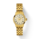 Tissot Classic Dream 28mm Gold Tone Ivory Dial T129.210.33.263.00 - Bijoux Eclore