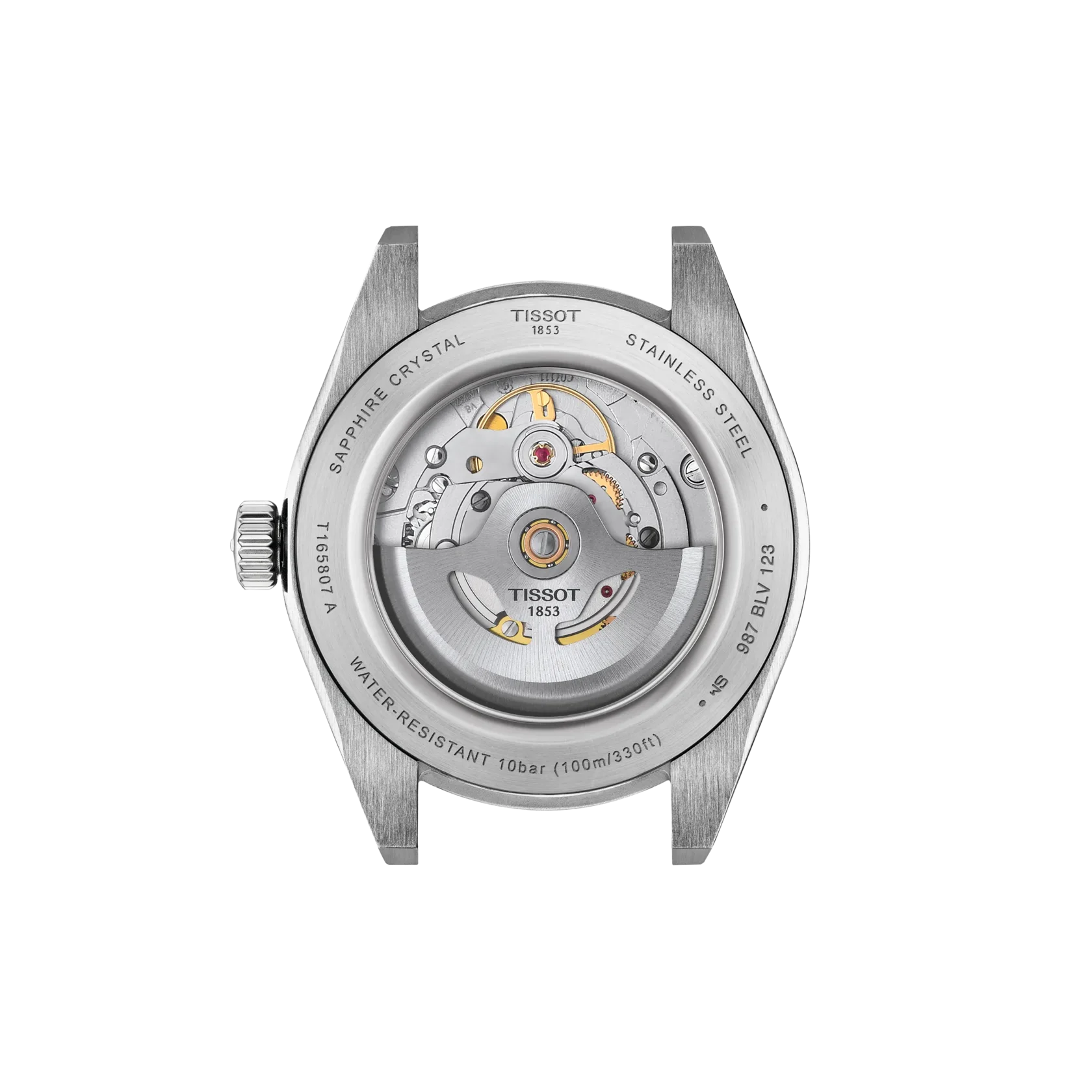 Tissot Gentleman 38mm Green Dial T165.807.11.091.00 - Bijoux Eclore