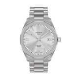 Tissot T1514221103100 PRC 100 Solar Quartz 39mm Mens Watch Silver - Bijoux Eclore