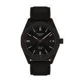 Tissot T1514223605100 PRC 100 Solar Quartz 39mm Mens Watch Black Leather - Bijoux Eclore