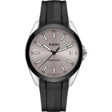 Rado R32280109 Mens Hyperchrome Black Rubber Strap Watch - Bijoux Eclore