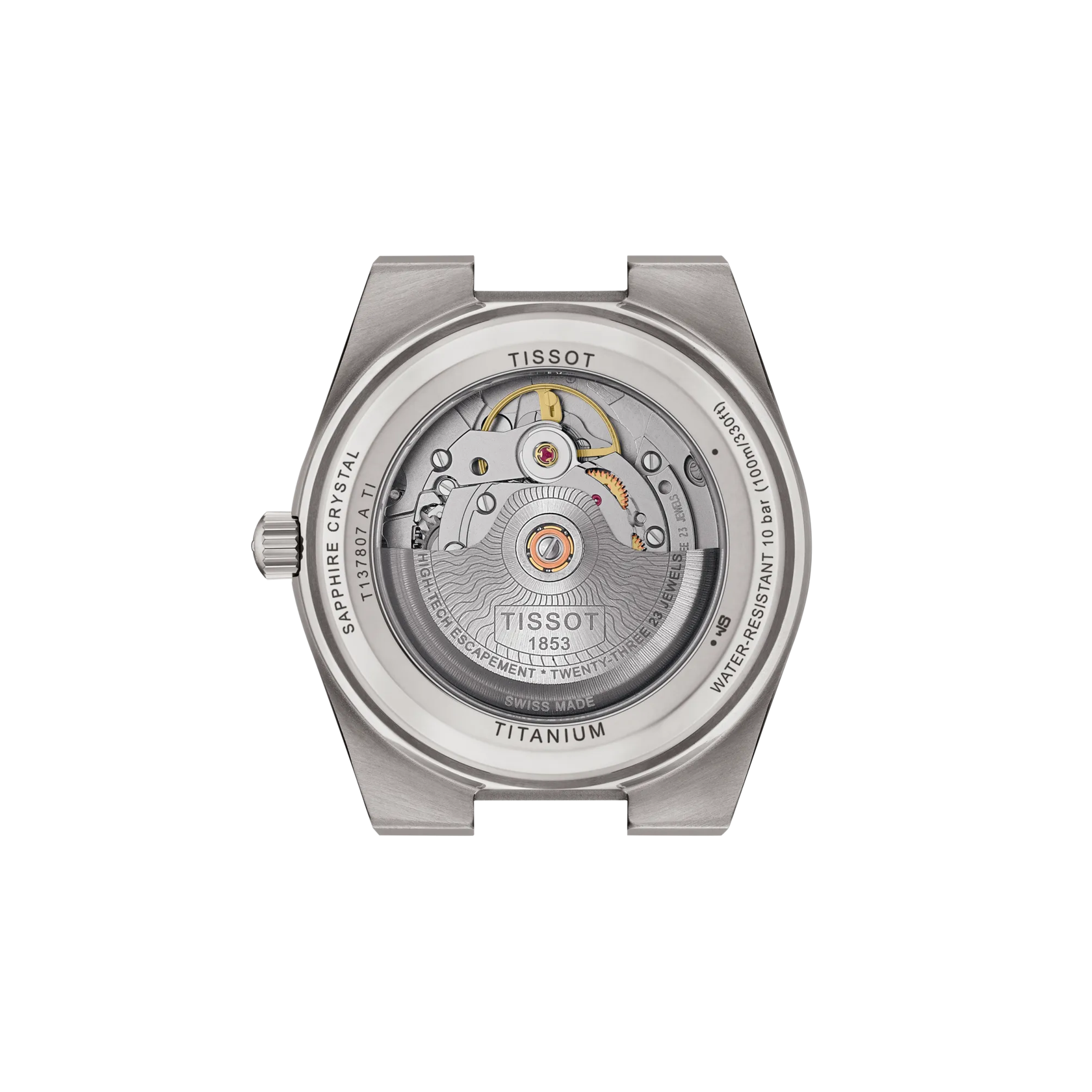 Tissot PRX 38mm Titanium Anthracite Dial T137.807.44.061.00 - Bijoux Eclore