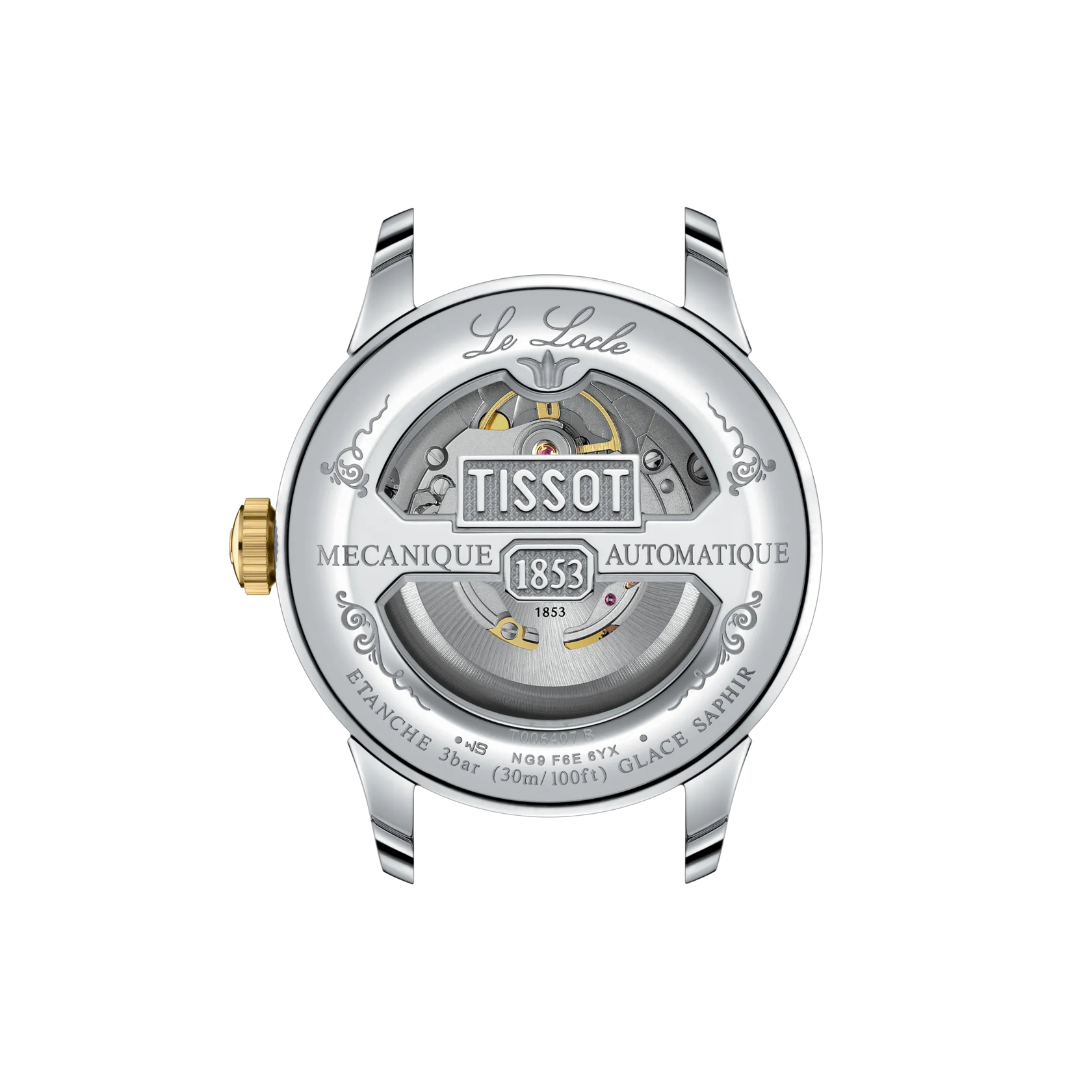 Tissot Le Locle 39.3mm,T006.407.22.093.00 - Bijoux Eclore