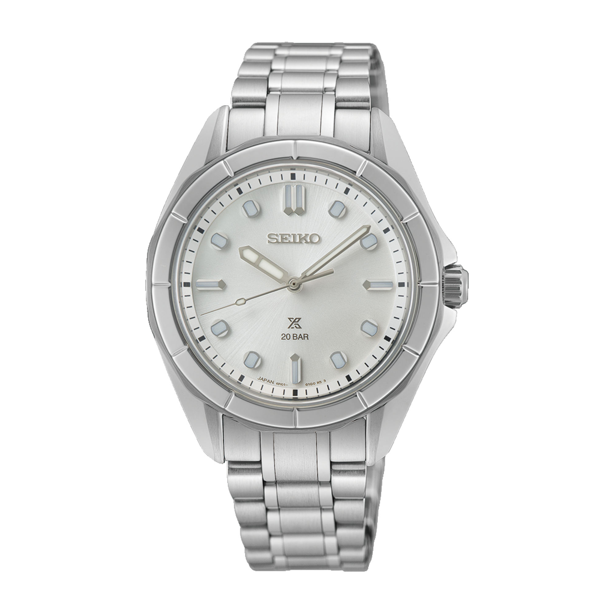 Seiko Prospex Sea Silvery Sands SUR595 - Bijoux Eclore