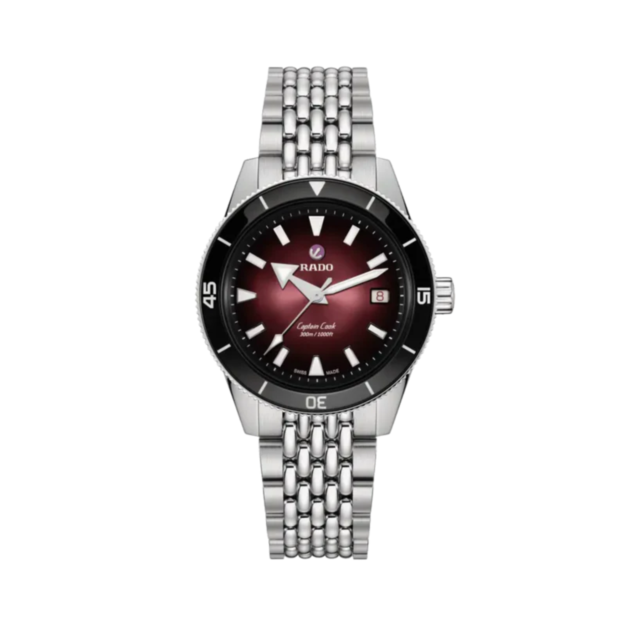 Rado R32223408  Captain Cook Set 39mm  Erkek Kol Saat - Bijoux Eclore