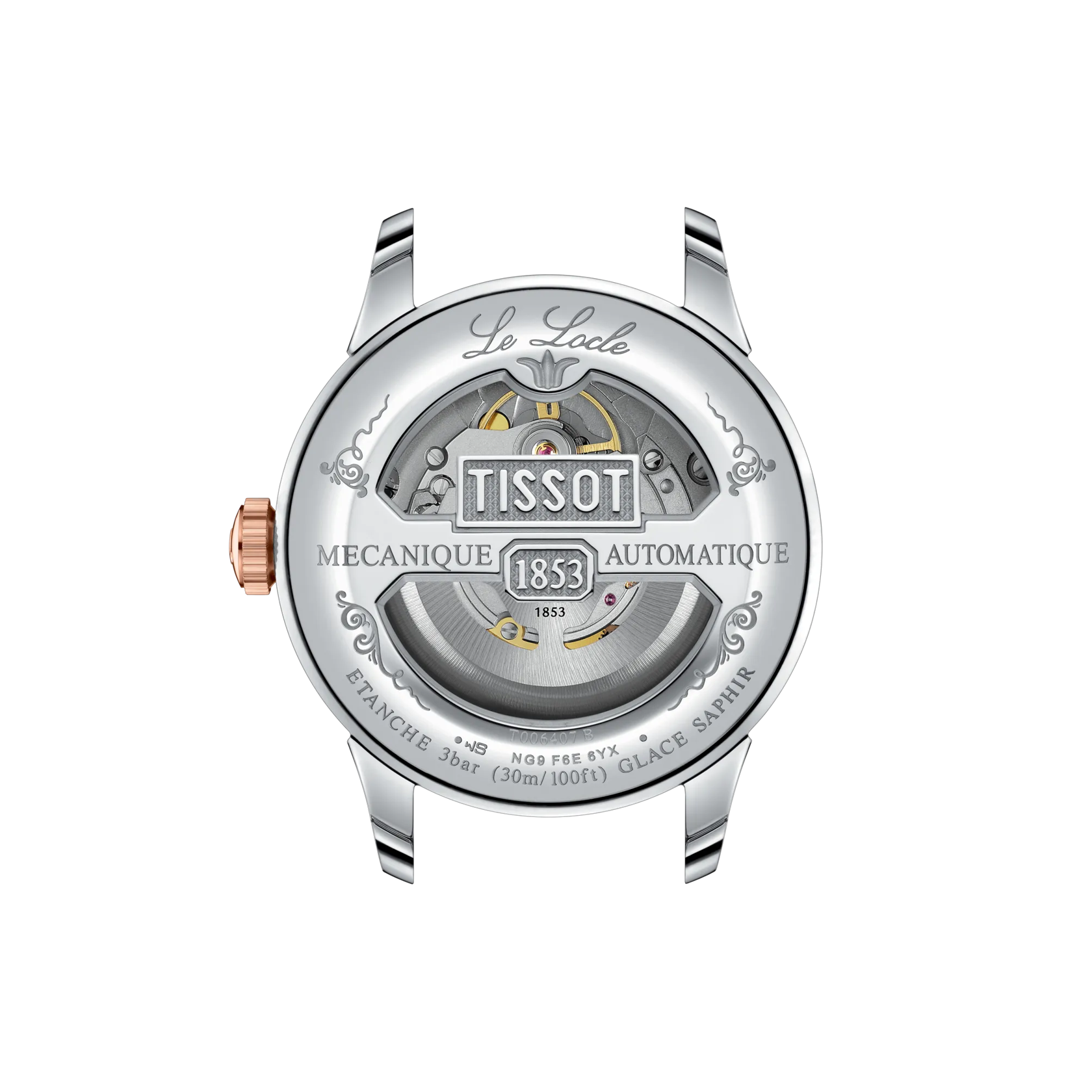 Tissot T-Classic TISSOT LE LOCLE Powermatic 80 T006.407.22.093.01 - Bijoux Eclore