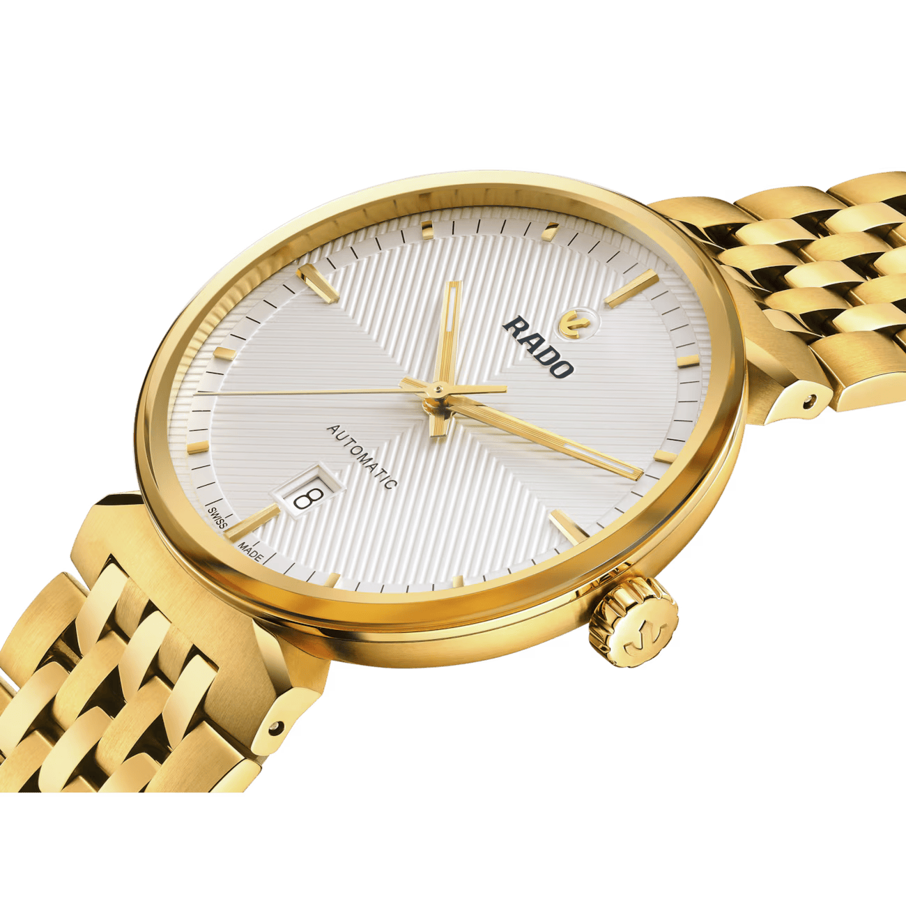 Rado Florence Automatic Silver White Dial Unisex Watch R48904013 - Bijoux Eclore