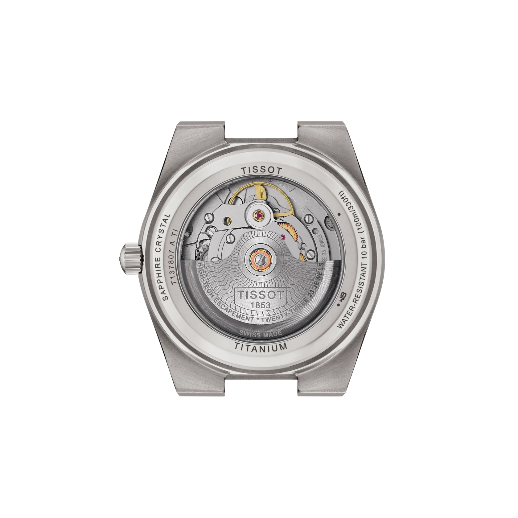 Tissot PRX 38mm Titanium Blue Dial T137.807.44.041.00 - Bijoux Eclore