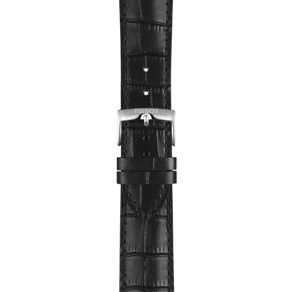 Tissot Gent XL Sport Black Dial Leather Strap T116.417.16.052.00 - Bijoux Eclore