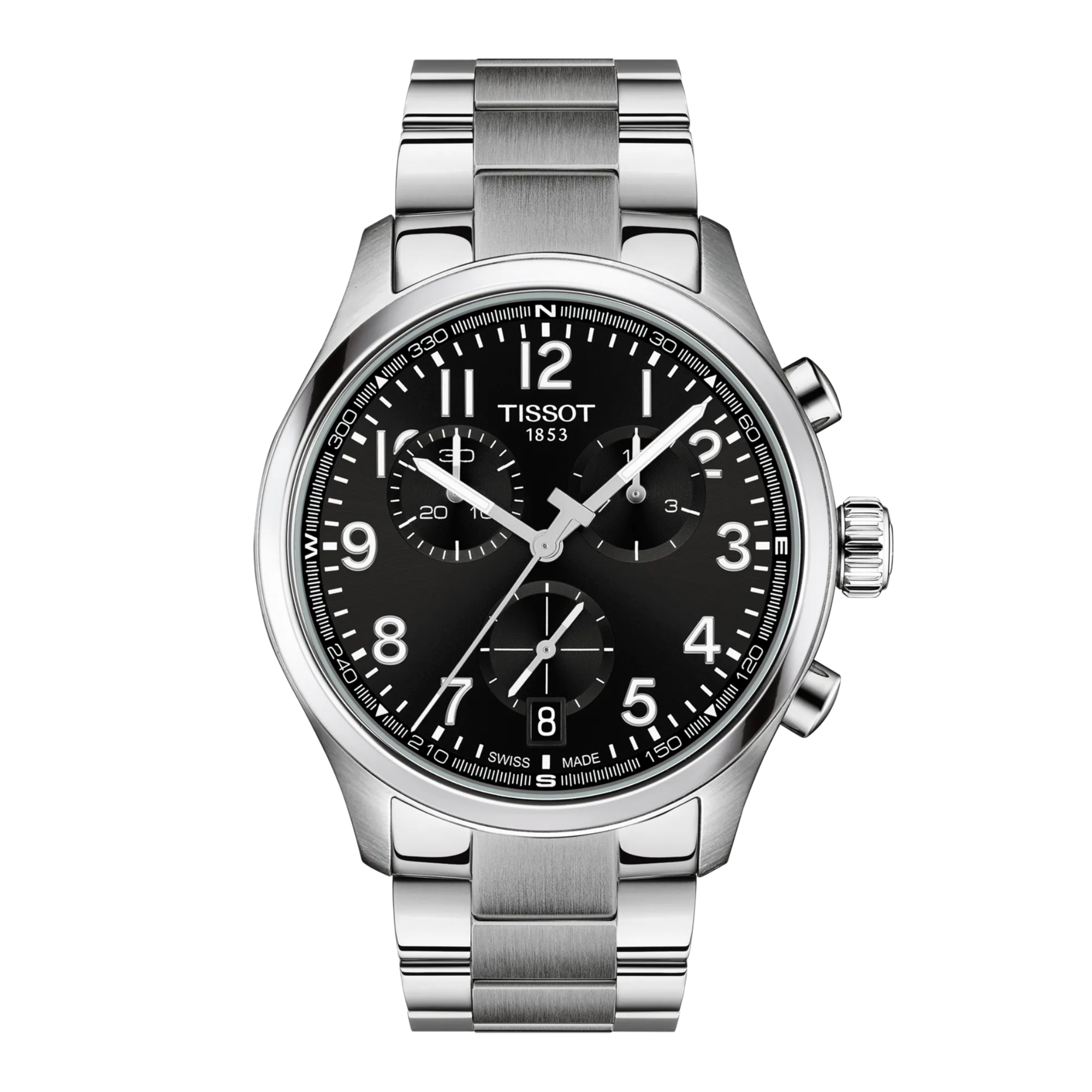Tissot Chrono XL 42mm Black Dial Men's Watch T116.417.11.052.00 - Bijoux Eclore