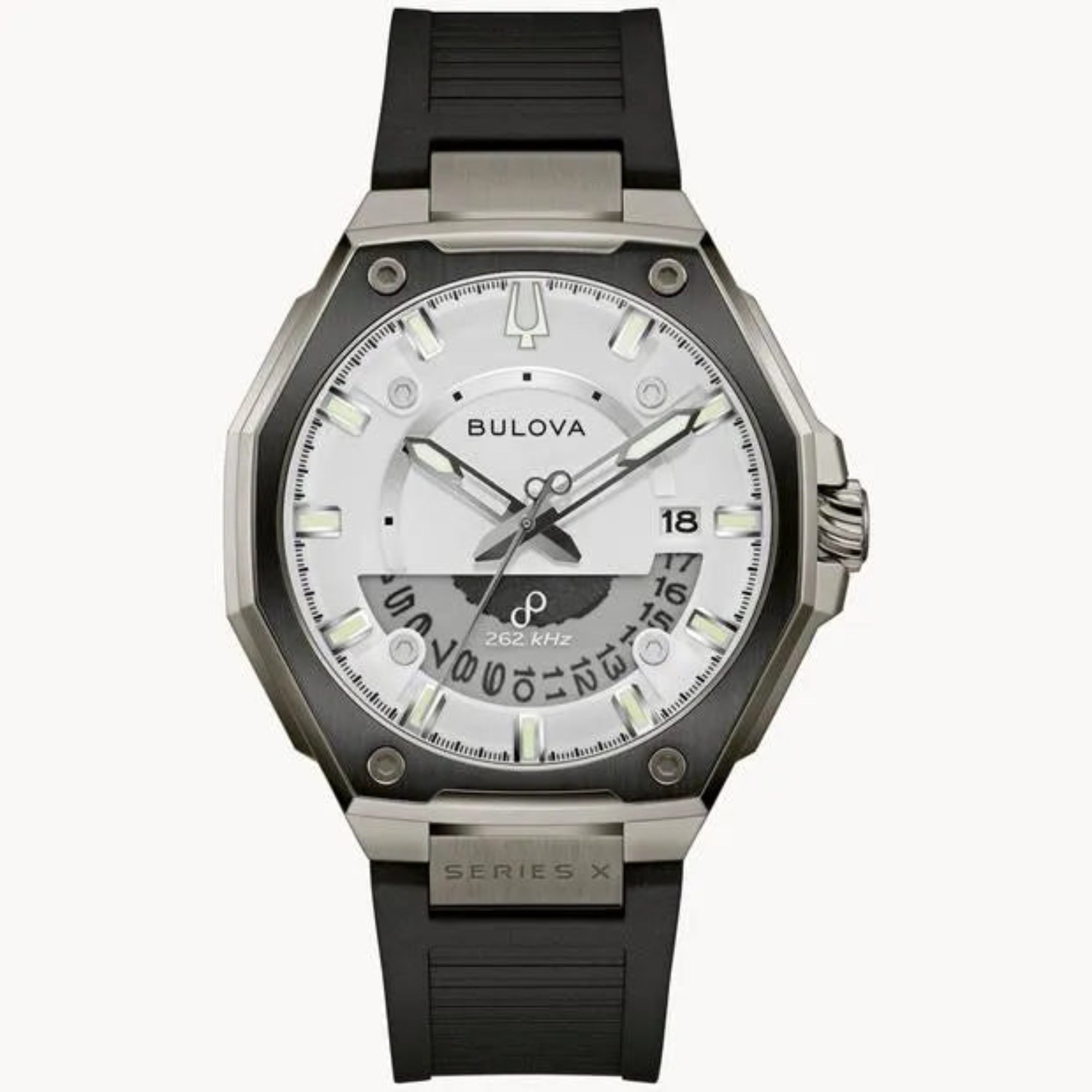 Bulova Series X Gray IP Analog Watch   98B457 - Bijoux Eclore