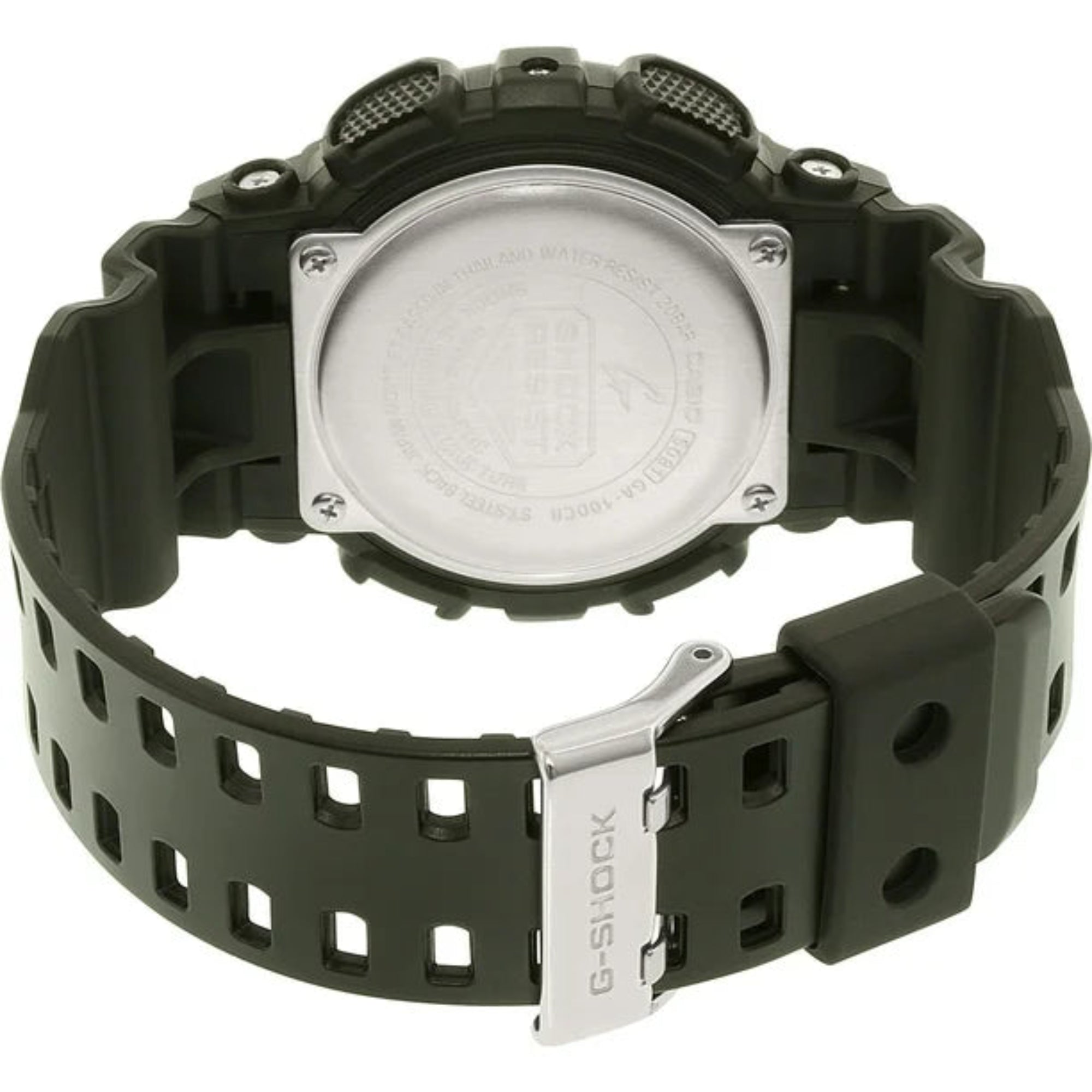 Casio GA100CB-1A G-Shock GA-100 Series Analog-Digital Blue Chrono Watch - Bijoux Eclore