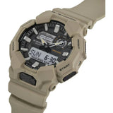 Casio GA010-5A Men's Watch G-Shock World Time Beige Resin Strap Analog-Digital - Bijoux Eclore