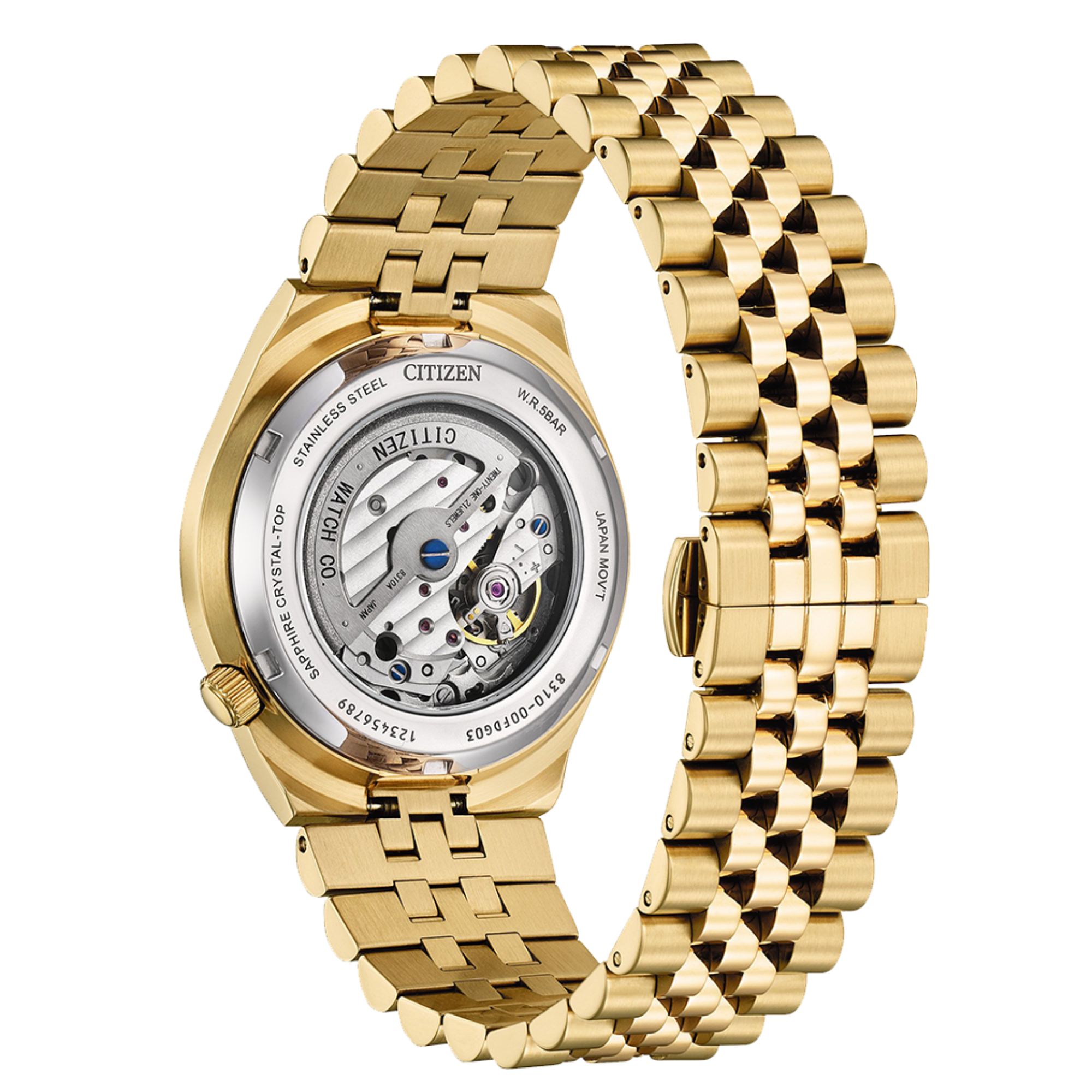 Citizen Tsuyosa 60 NK0023-57L Automatic Blue Stainless Steel Sapphire - Bijoux Eclore