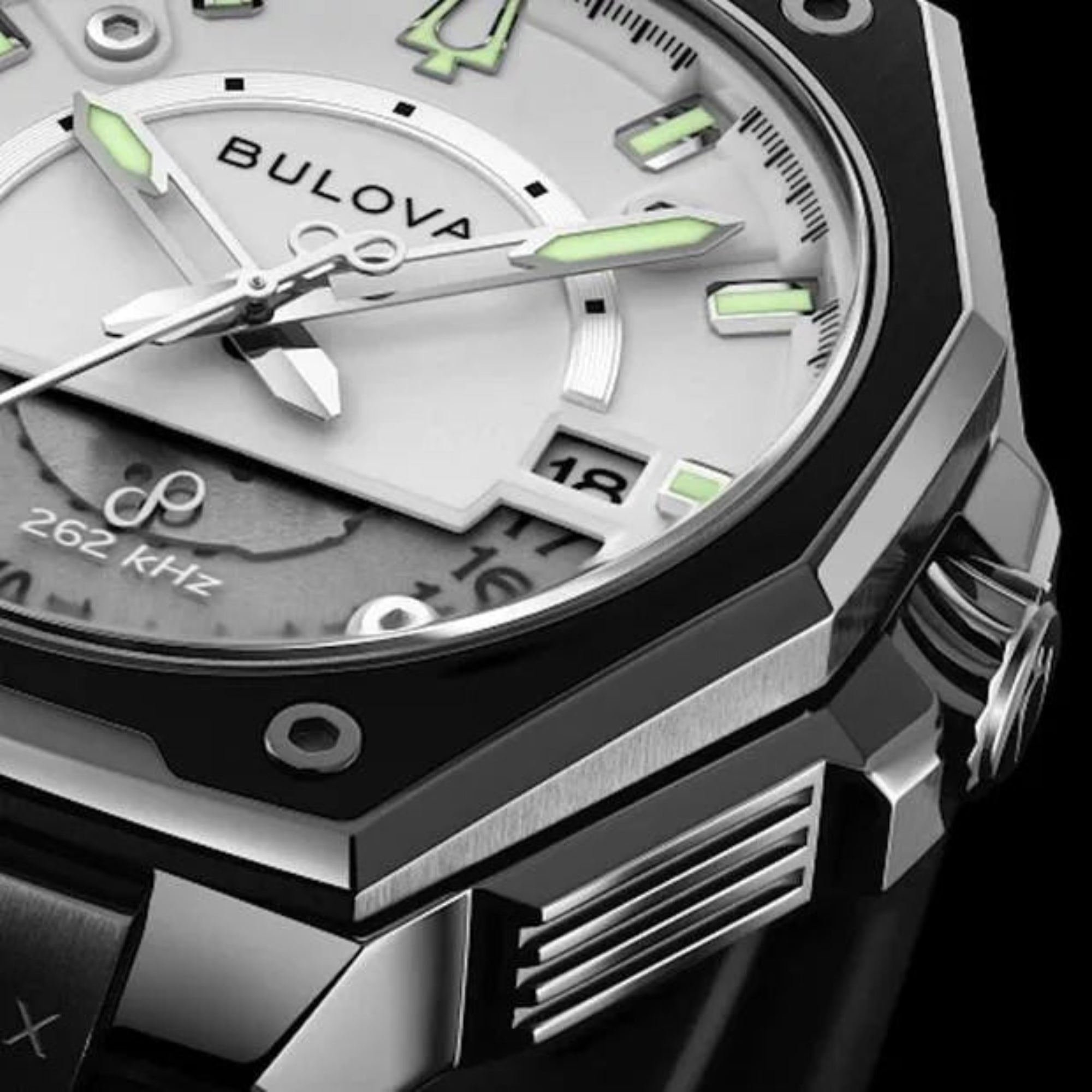 Bulova Series X Gray IP Analog Watch   98B457 - Bijoux Eclore