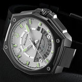 Bulova Series X Gray IP Analog Watch   98B457 - Bijoux Eclore