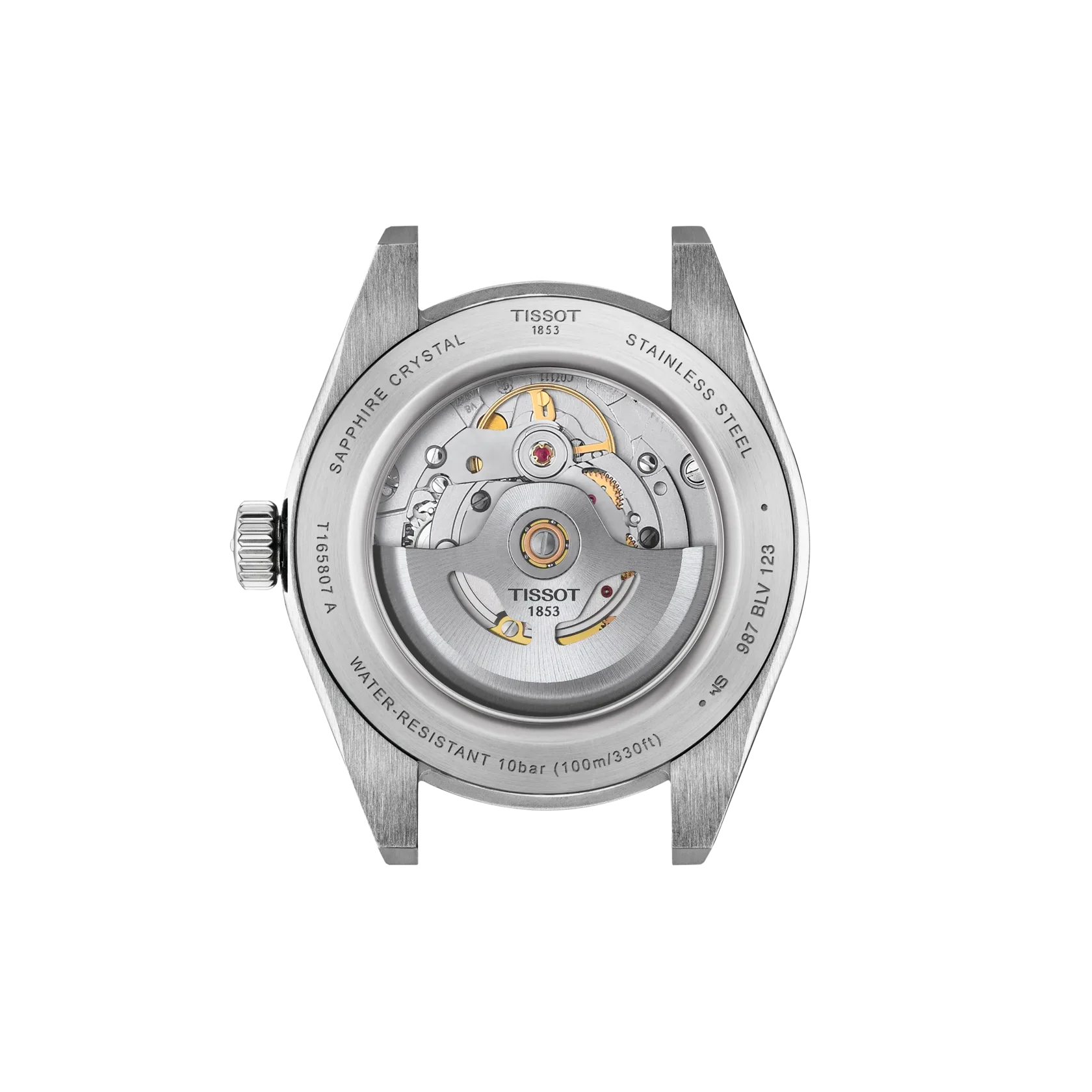 Tissot PR 100 Powermatic 80 40mm Blue Dial Stainless Steel T165.807.11.041.00 - Bijoux Eclore
