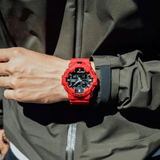 G-Shock Men's Analog-Digital Red Watch GA700-4A - Bijoux Eclore