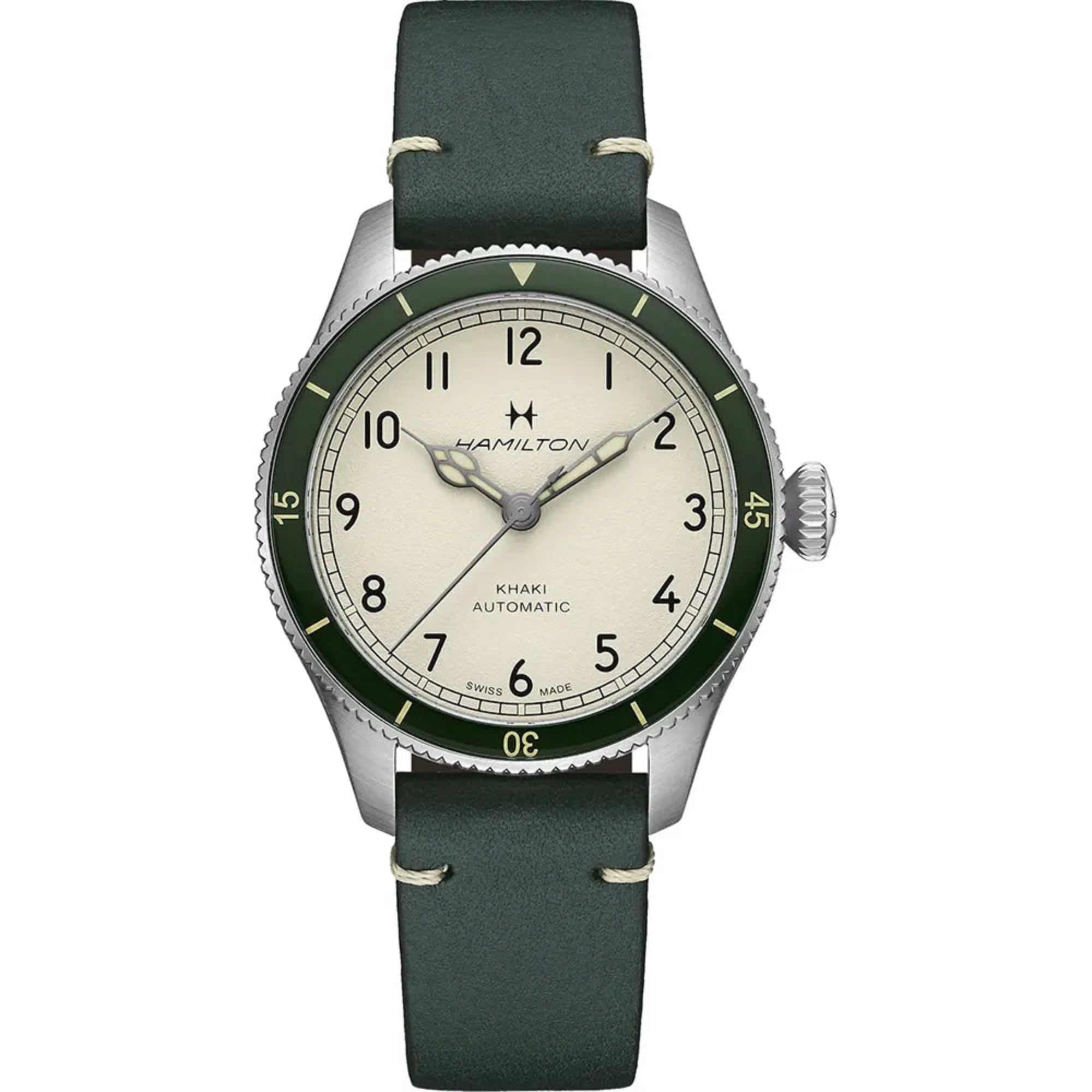 Hamilton Khaki Aviation H76255810 Khaki Pilot Pioneer Watch - Bijoux Eclore