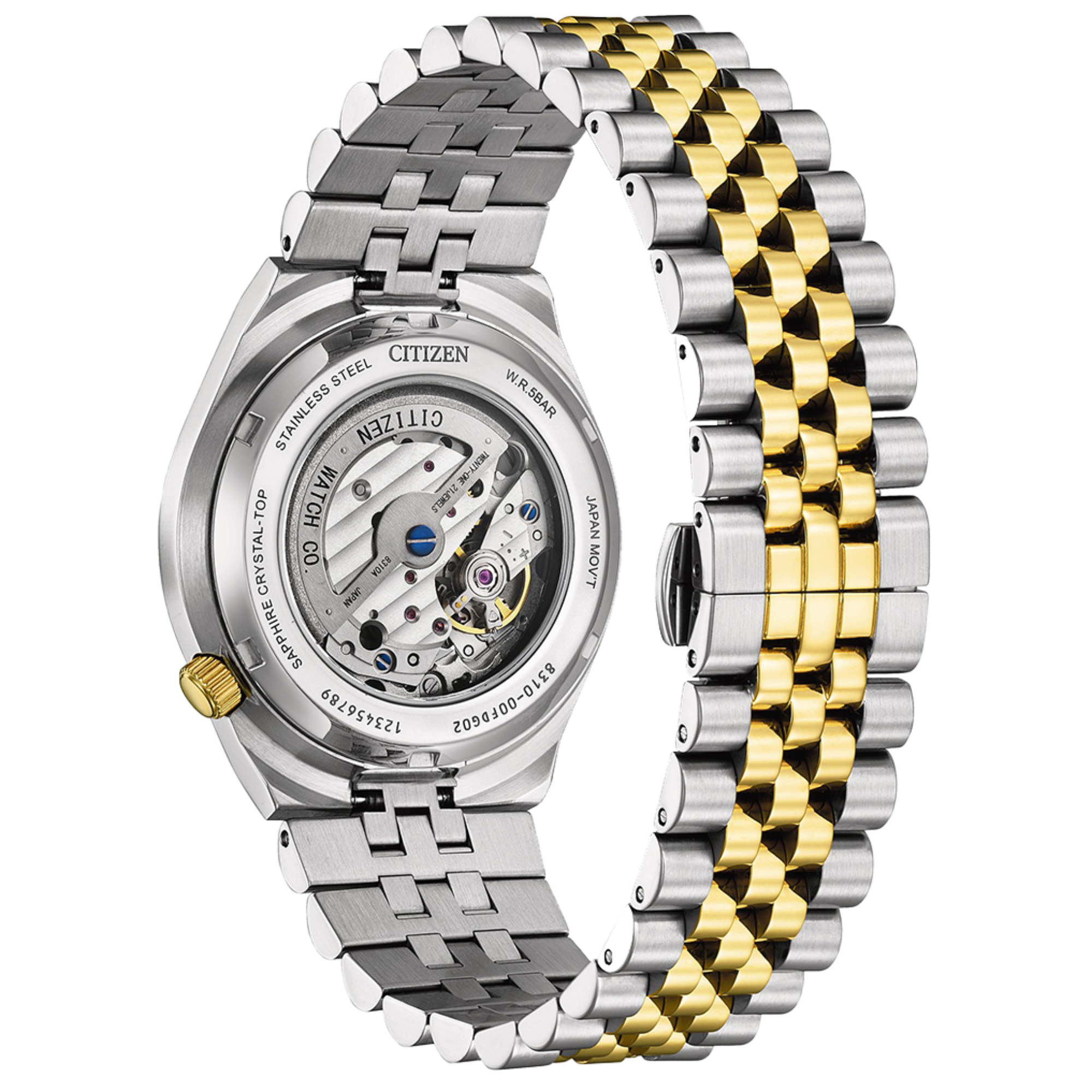 Citizen Tsuyosa 60 NK0024-54X Automatic green Stainless Steel Sapphire - Bijoux Eclore