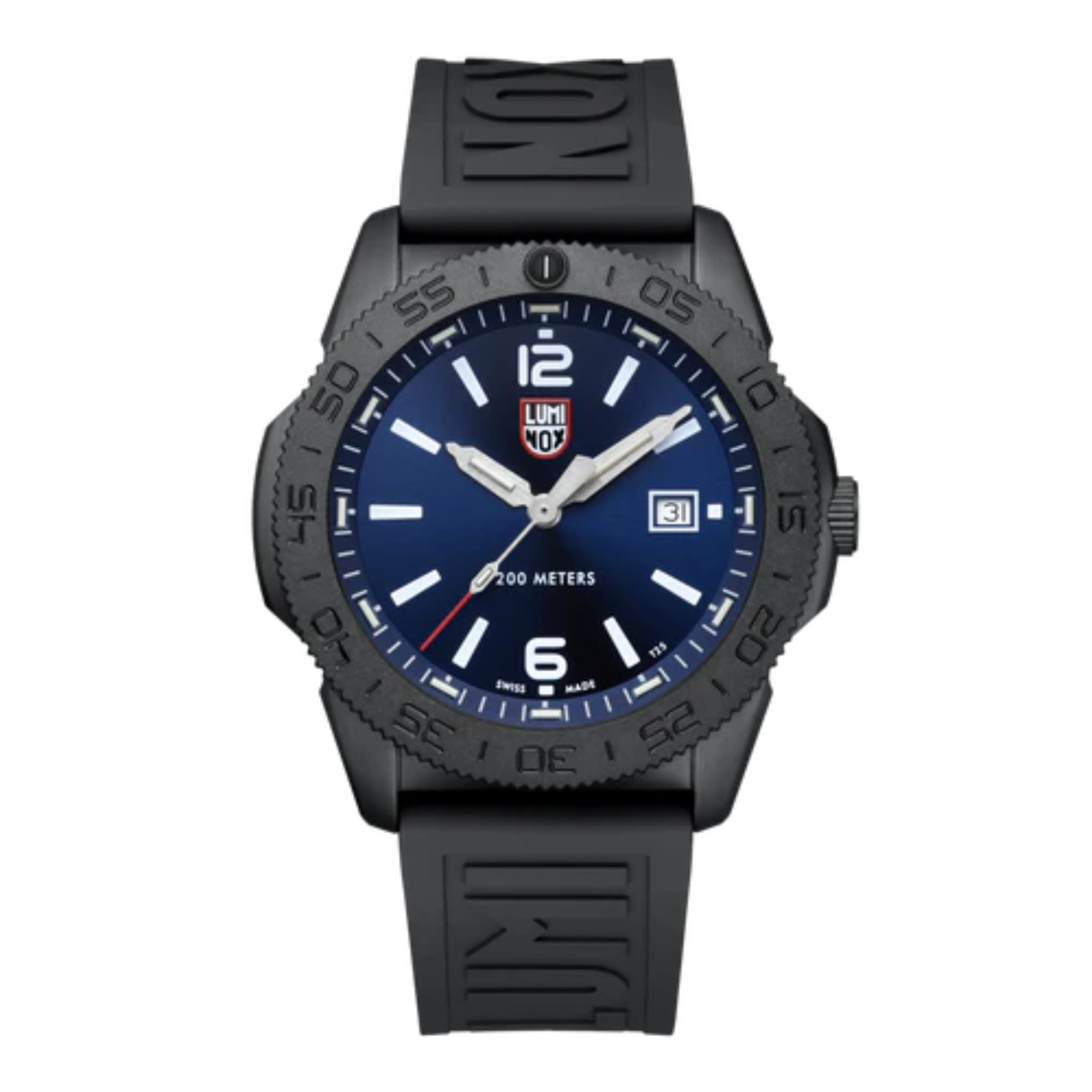Luminox Diver Watch For Men Quartz Pacific Diver Black/Blue LX XS.3123.B - Bijoux Eclore