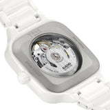 Rado R27073712 True Square Automatic Open Heart White Watch - Bijoux Eclore
