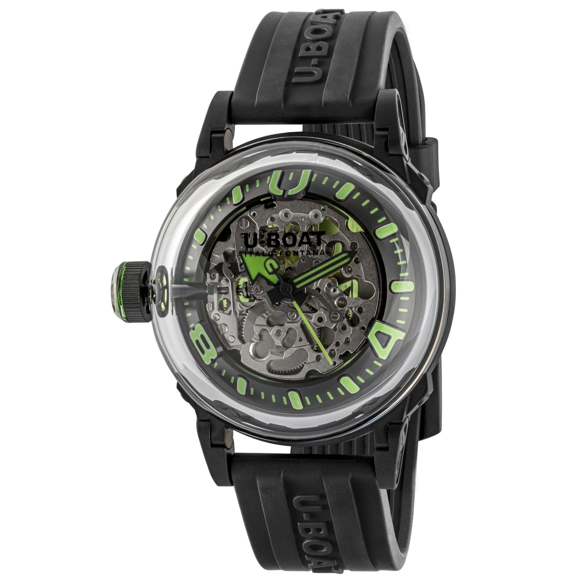 Watch U65 Automatic 44mm PVD Green 3347 - Bijoux Eclore