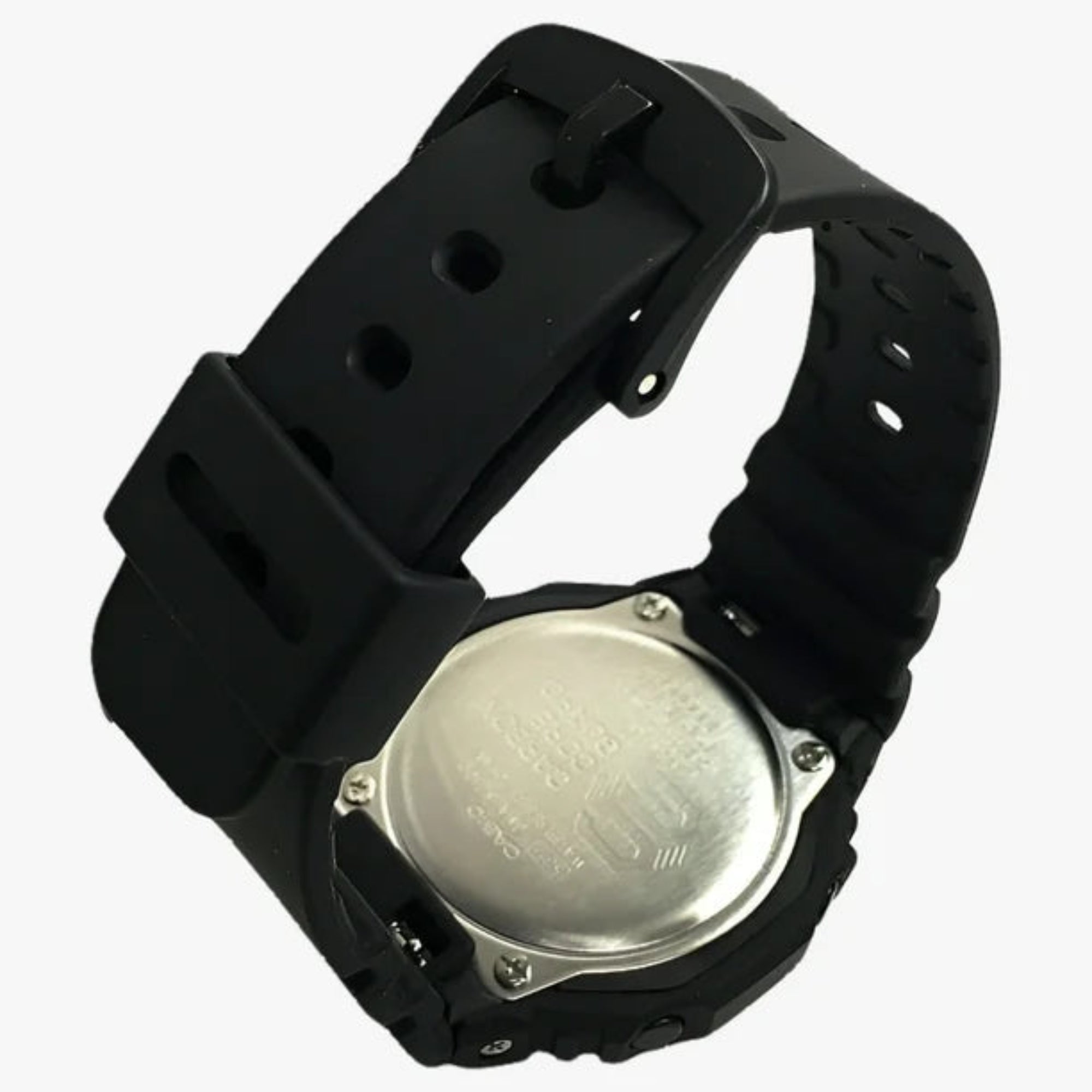 Casio G-Shock GMAS2100-1A black with gold accent thin watch NEW - Bijoux Eclore