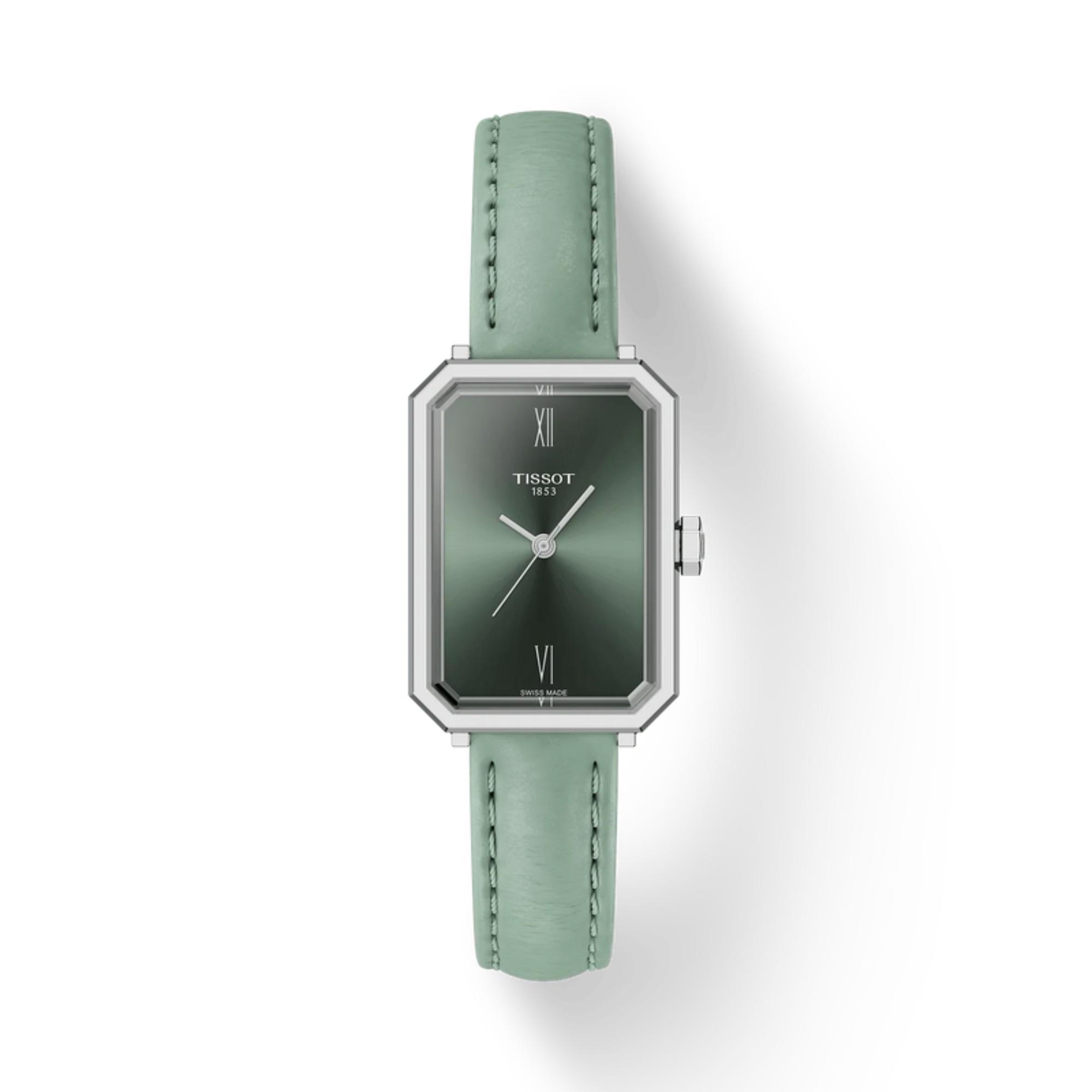 Tissot  T1601101609300 SRV Quartz Watch  with Green Dial - Bijoux Eclore