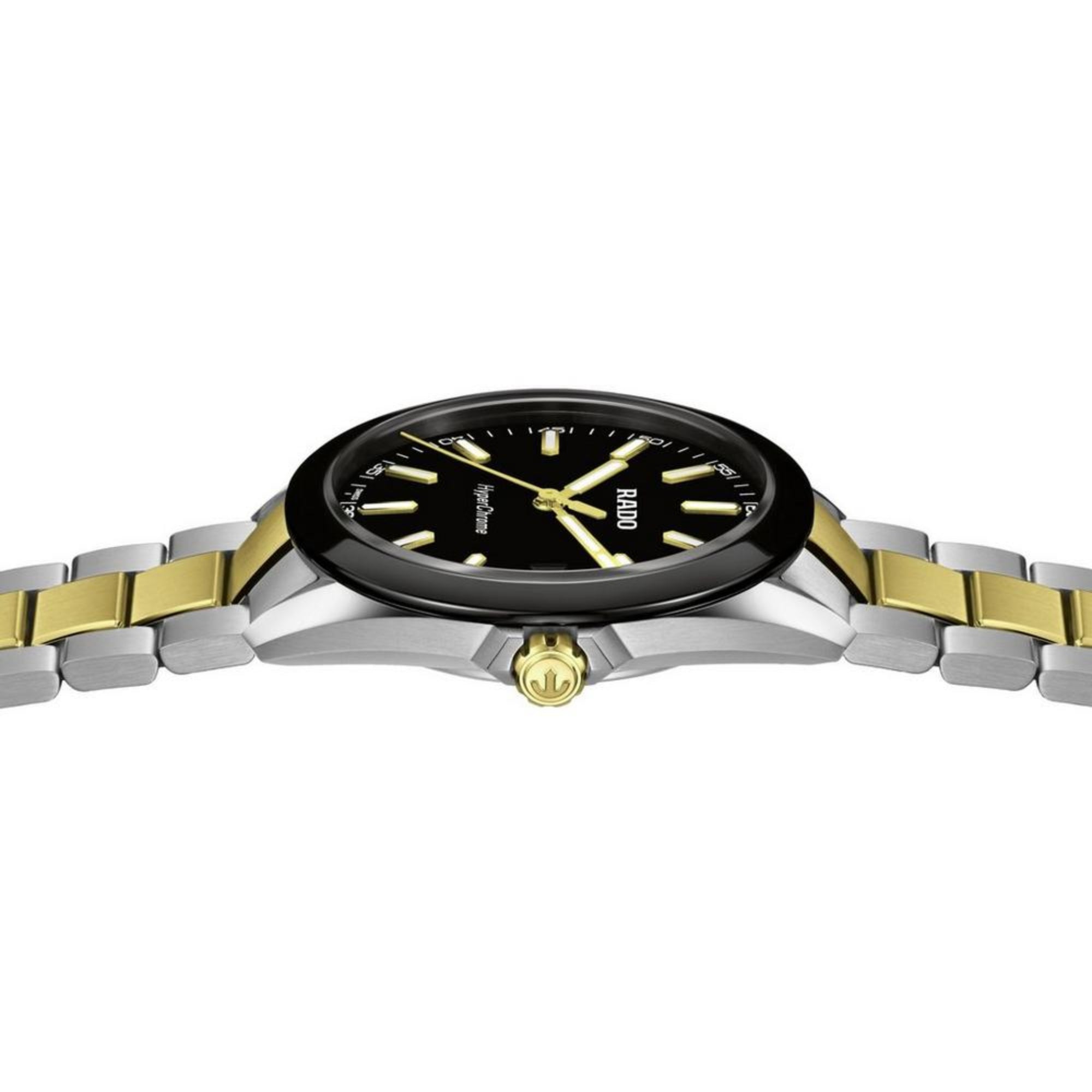 Rado R32280153 Hyperchrome Quartz 41.5mm Unisex Watch Black - Bijoux Eclore