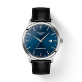 Tissot Classic Dream 40mm Blue Dial Black Leather Band Watch.T158.407.16.041.00 - Bijoux Eclore