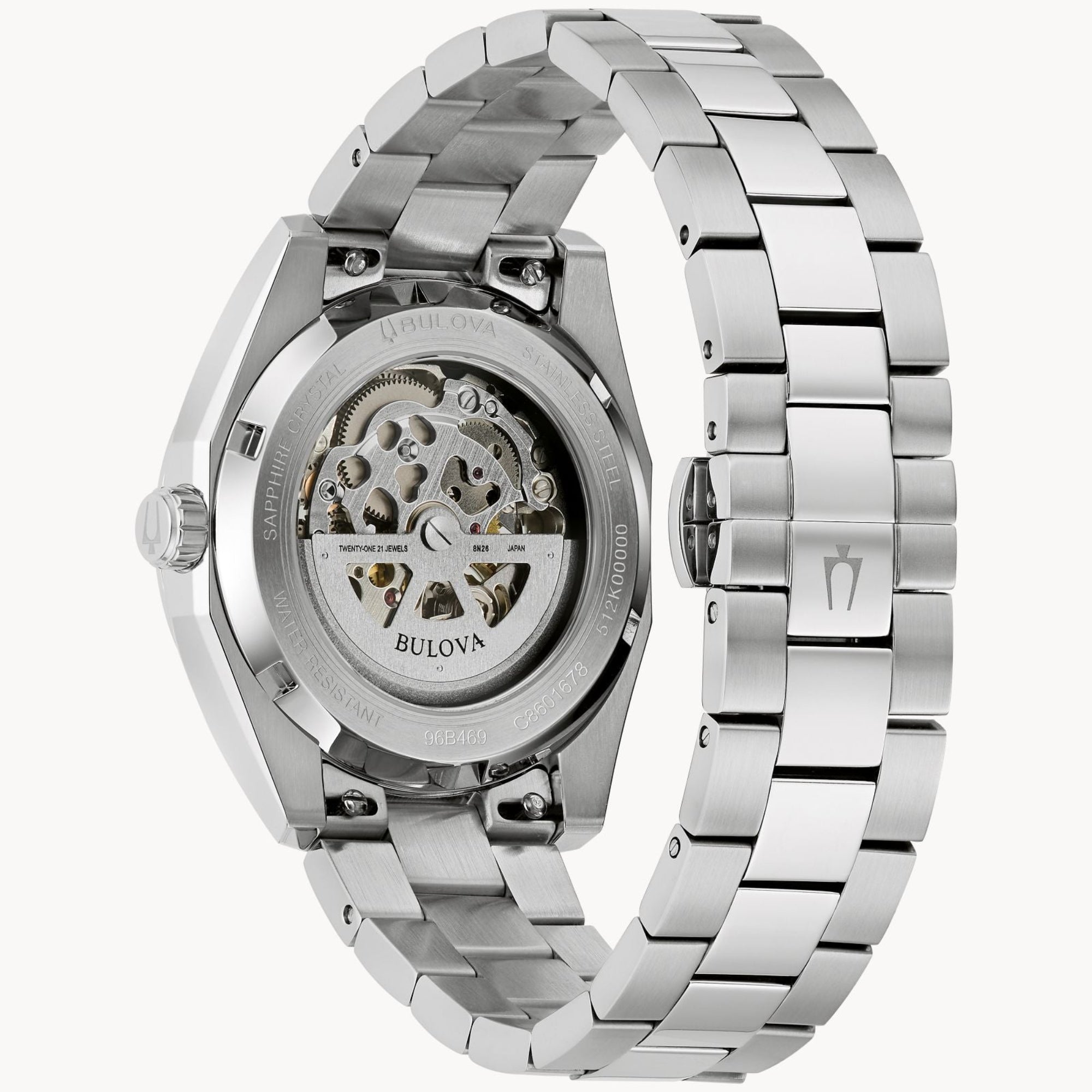 Bulova Surveyor Stainless Steel 96B470 - Bijoux Eclore