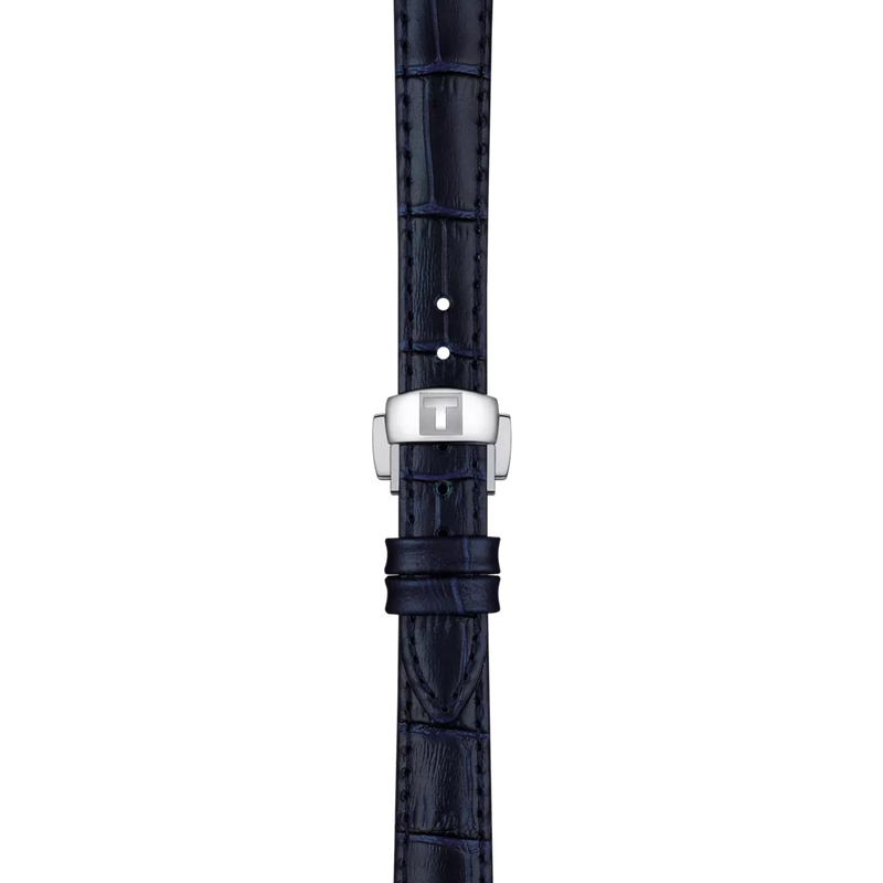Tissot Le Locle Automatic Lady 29mm Blue Diamond T006.207.16.046.00 - Bijoux Eclore
