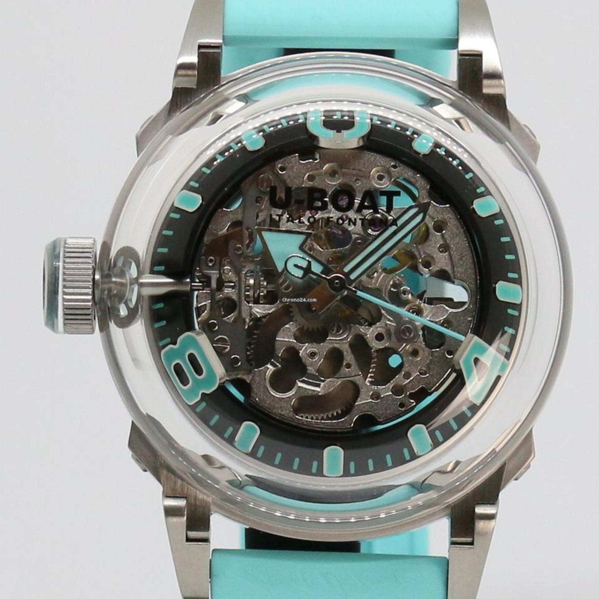 U-Boat U-65 Automatico Turchese 44mm 3345 Nuovo da Rivenditore Ufficiale - Bijoux Eclore