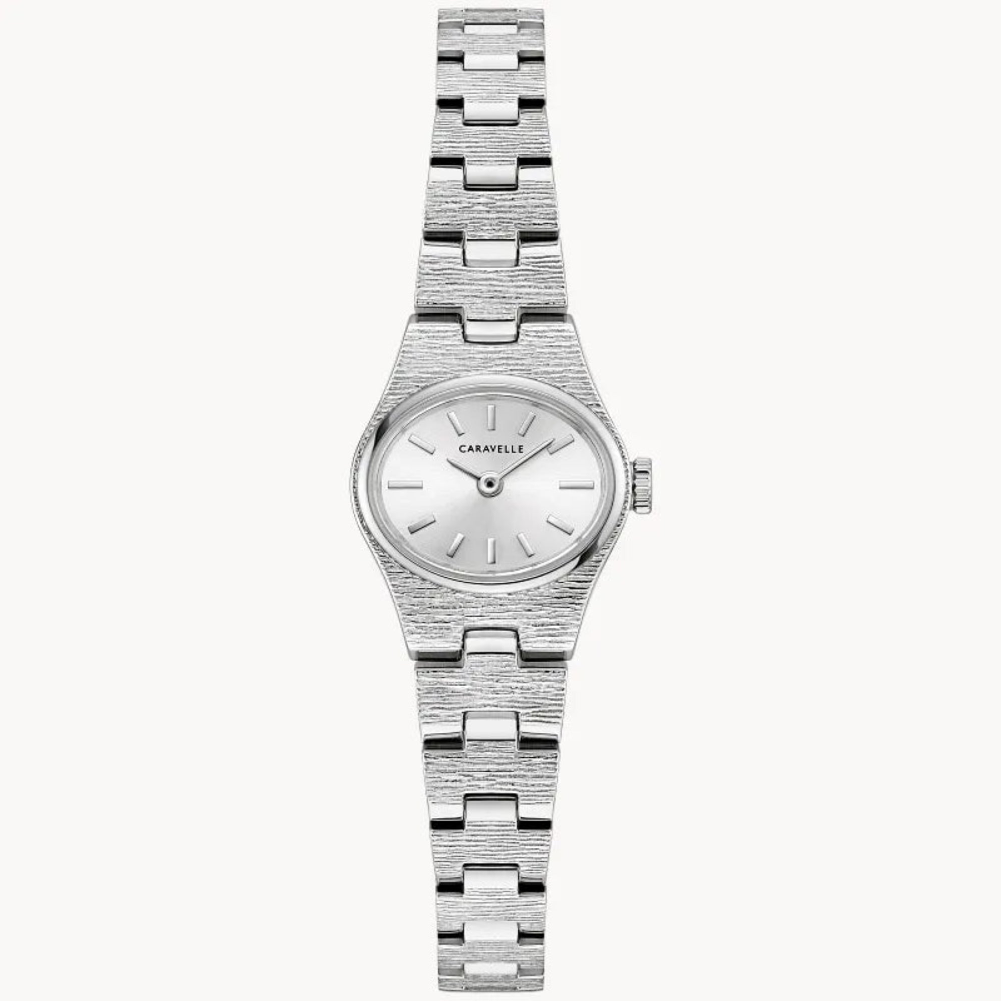 Caravelle by Bulova Men’s Vintage Dress Stainless Steel Watch Black 43L228 - Bijoux Eclore