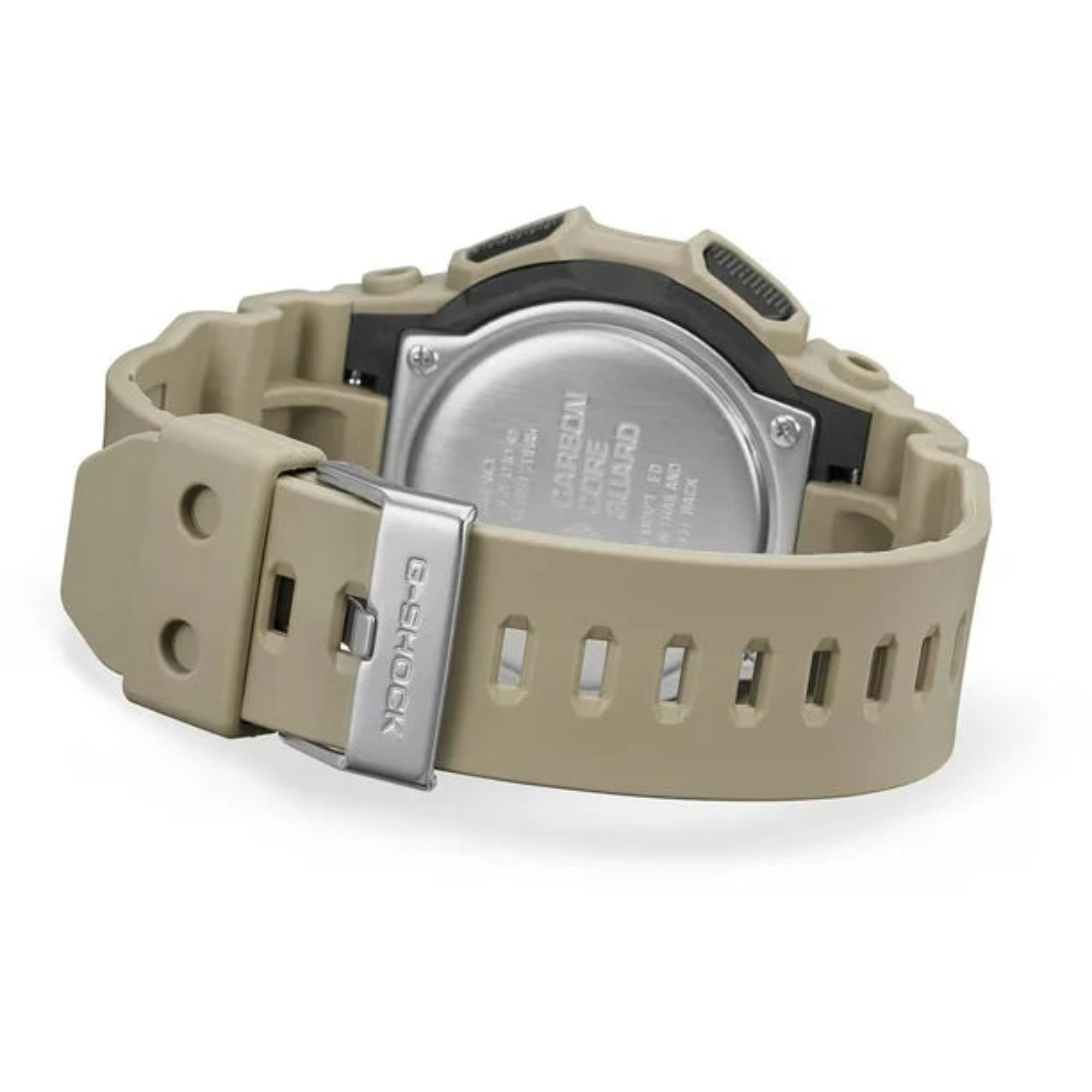 Casio GA010-5A Men's Watch G-Shock World Time Beige Resin Strap Analog-Digital - Bijoux Eclore