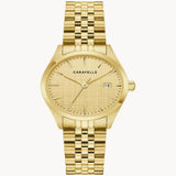 Bulova Women's Classic Gold-Tone Stainless Steel 44M117 - Bijoux Eclore